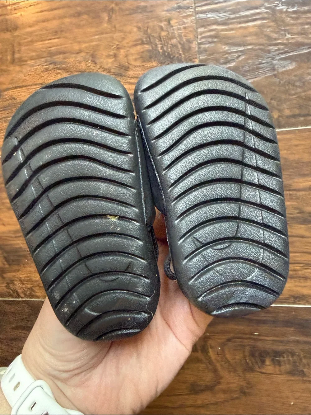 Nike baby slides
